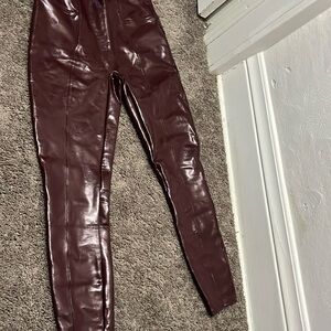 Spanx latex leggings